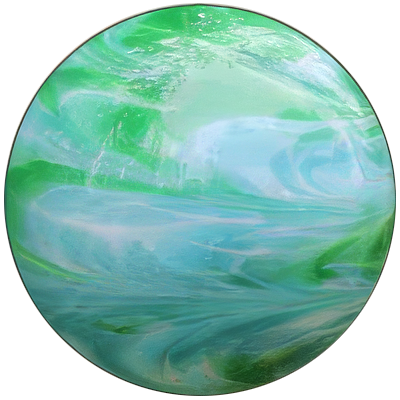 Rosenkugel "Glashütte" jade