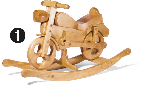 Schaukelmotorrad, klein